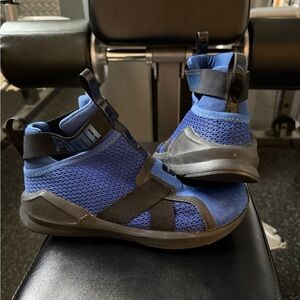 Puma Women’s Black and Blue Athletic Shoes